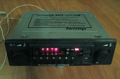 Радиоприёмник автомобильный &laquo;Тонар РП-201А&raquo;.